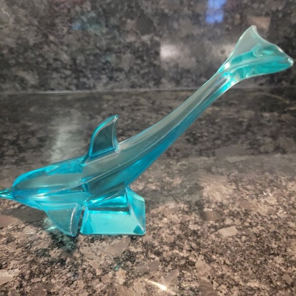 Vintage Murano Glass Dolphin Figurine 1960s Art Italy Formia Zanetti? - Picture 8 of 10